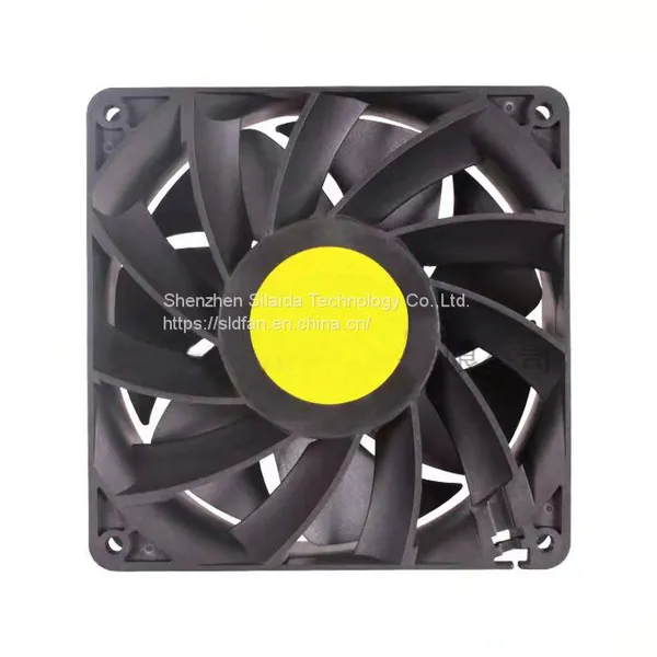 Powerful 4 Pin 6 Pin Fan 140mm 14038 DC 12V 7500RPM 290CFM For E9+ E10 Bitcoin Miner Cooling Fan Replace PFM1412DE photo-3