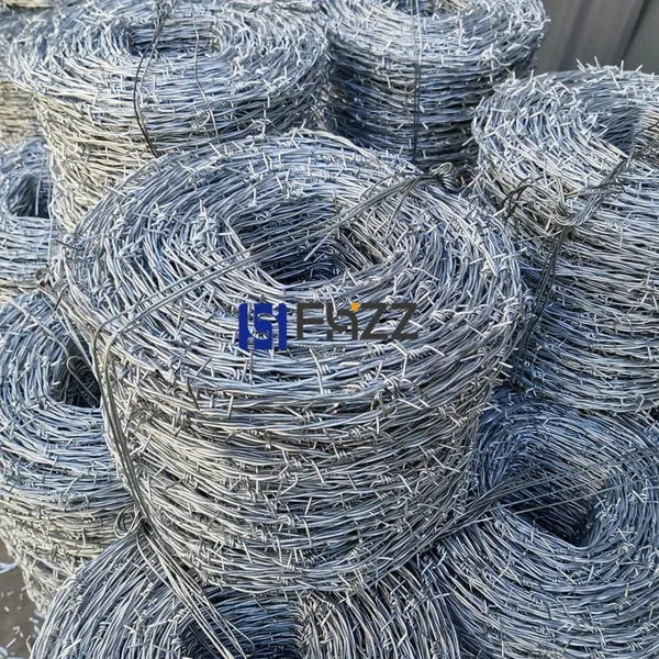 Hot Dipped Galvanized Double Twisted Seel Barbed Wire for High Security Chain Link Fence photo-4