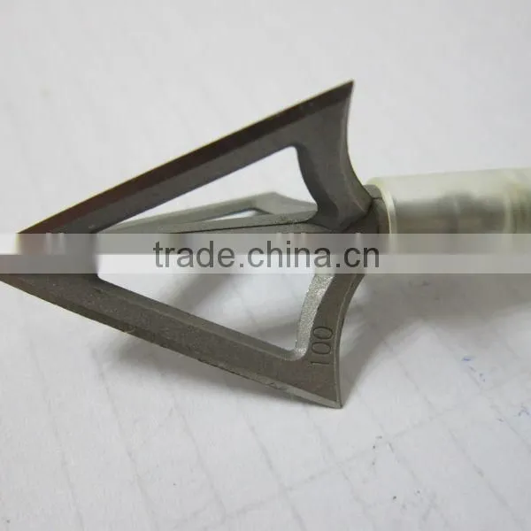 Linkboy Broadhead CS 100 Grain 1 1/16" Stainless Steel Archery Hunting photo-2