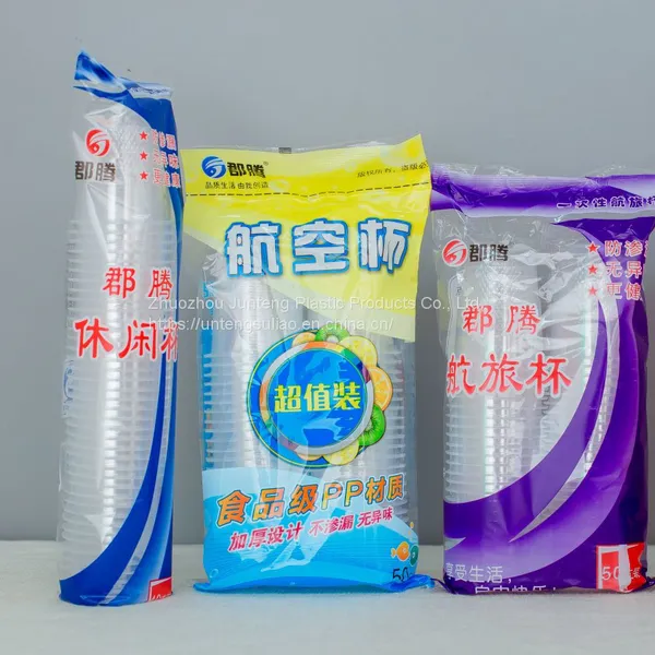 Blister 6 oz 180ml Disposable Cup Single Use One Time Drinking Juice Tea Cups Clear Water Cup
