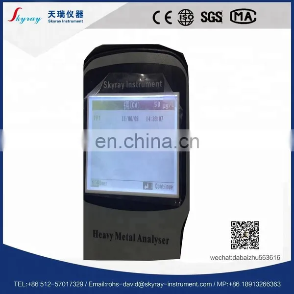 Portable Water Quality Test Equipment for Heavy Metals Rapid Scan photo-4