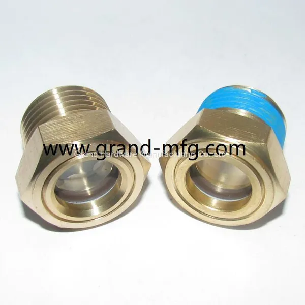 Liquid Level Sight Glass for Forklift Truck Radiators NPT 1/2 Male Threaded