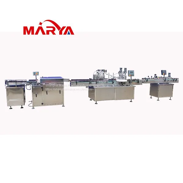 Marya China Pharma Modular Full Automatic Oral Liquid Syrup Filling Machine for Pharmaceutical Chemical Industry photo-2