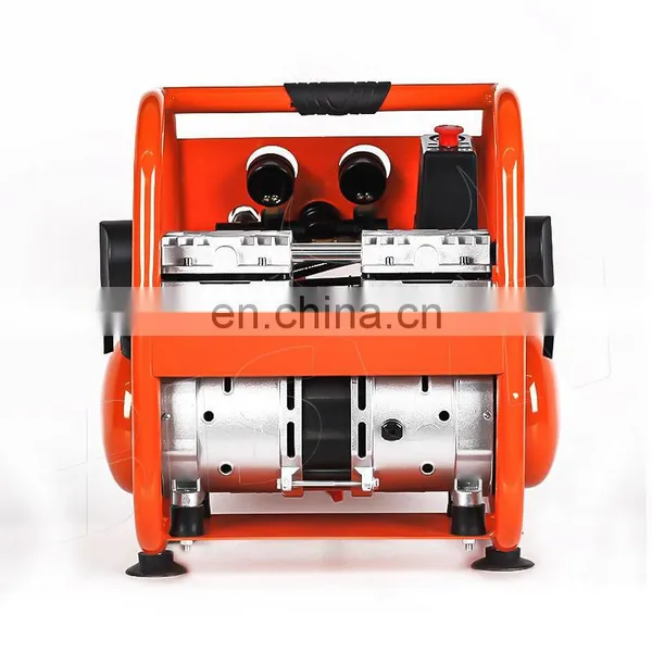 Bison China Customizable Mini Golden Supplier 1100W Oil Free Dental Air Compressor photo-3