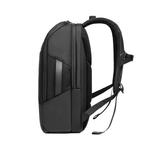 Men's Bag Waterproof Business Travel Notebook Backpack Anti Theft Computer Backpack Black photo-3