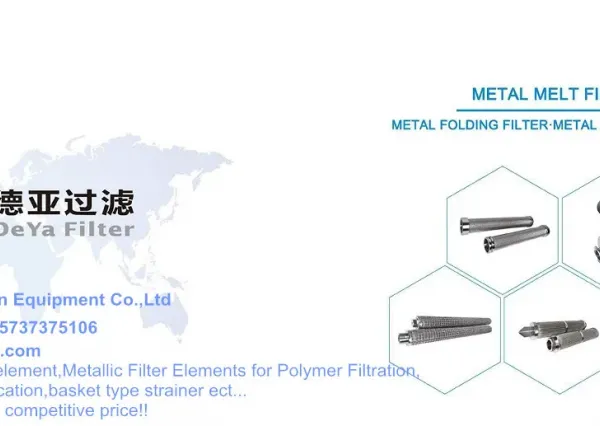 Cleanable Metallic Filter Cartridges and Elements Candle Filter Element for Polymer Industry photo-5