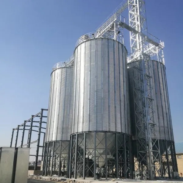 Good Quality Agricultural Cereal Storage Maize Wheat Paddy Corn Grain Galvanized Steel Silo