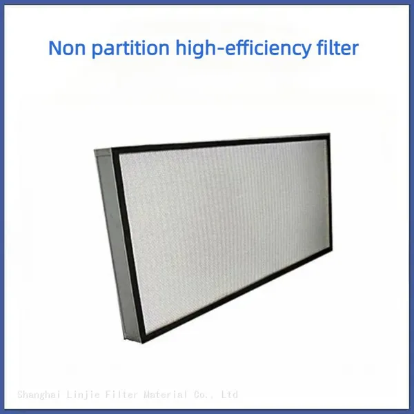 Galvanized Frame Without Partition High-efficiency Filter Screen photo-3
