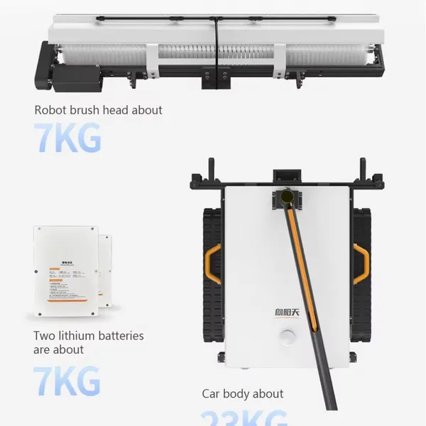 Solar Panels Cleaning Automatic System Cleaning Solar Panels Robot photo-5
