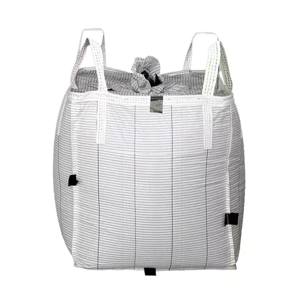 Baffled Type B FIBC Woven 1000kg Moistureproof Super Sacks 1 Ton Bag 1 Cubic Meter Bulk Bag for Metals and Minerals Bulk Bag photo-3