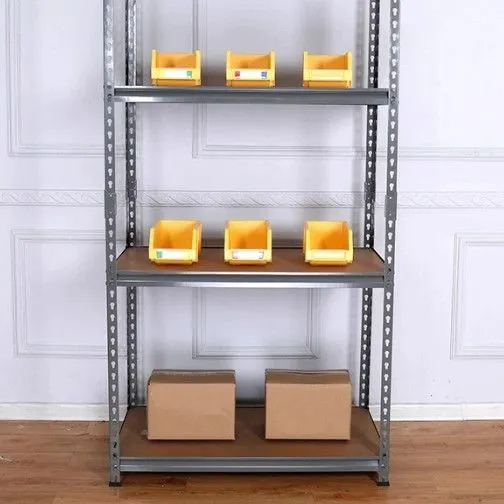 Light Duty Warehouse Storage Metal Boltless Rivet Shelving Rack photo-2