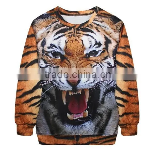 Custom Fashion Design Men's Sweatshirt Crew Shirt photo-3