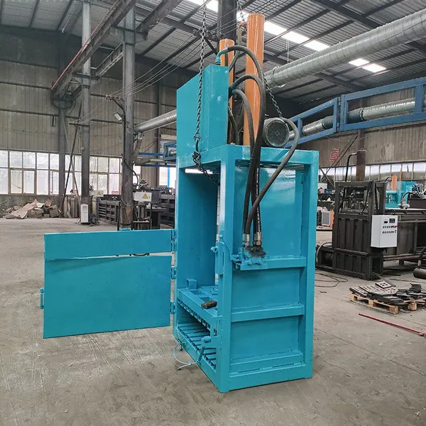 Factory Direct Sales Vertical Hydraulic Baler for Waste Paper & Plastic Bottles for Beverage Home Use photo-2
