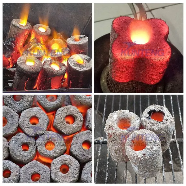 Sawdust Wood Charcoal Briquette Making Machines Biomass Carbon Briquette Making Machine EPC photo-5