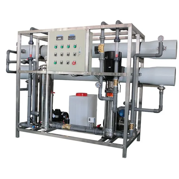 Energy Saving Stainless Steel 4TPH Sea Water Desalination RO System Salt Water to Drinking Purification Plant for Boat Marine Use photo-2