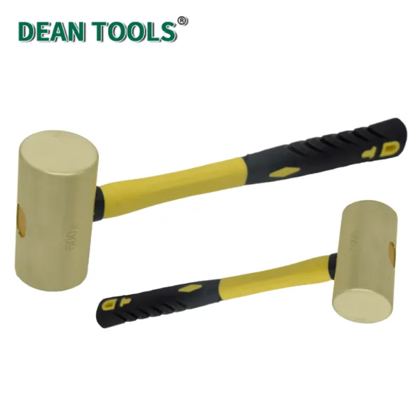 Non-Sparking Copper Hammer Mallet 2LB, Beryllium Copper Alloy,350mm Length photo-2