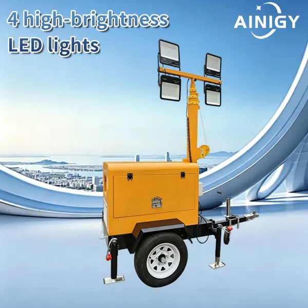 SYG7F-400 Hand-CrankTelescopic Lighting Tower photo-2
