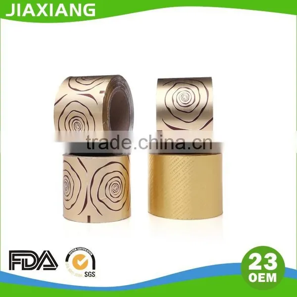 Gold Color Printing Aluminium Foil Paper Price