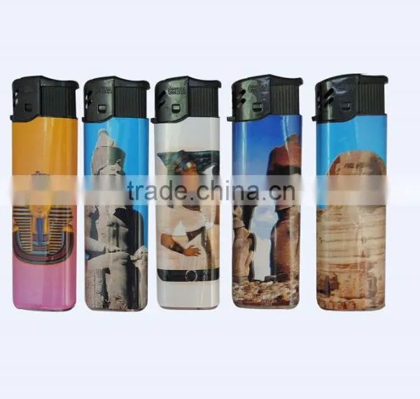 Wholesale Cheap Plastic Material Wrap Paper Electronic Cigar Lighter photo-2
