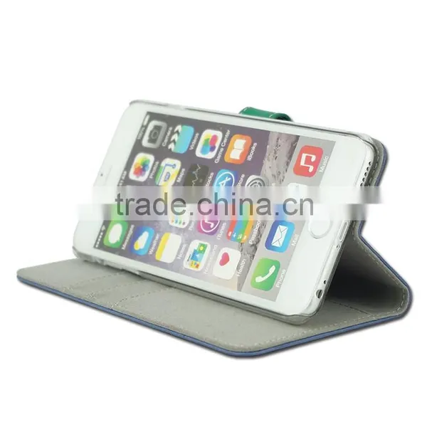Minandio High Quality Leather Case Best Design Leather Phone Case With Leather Flip Cover Case For IPhone 6 photo-4