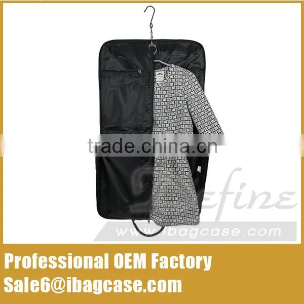Foldable Travel Garment Bag for Suit And Dresses With Pocket photo-6