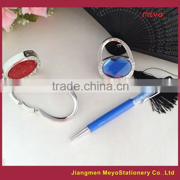 European Business Gift, Touch Ball Pen Folding Women's Bag Decorative Hanger, Business Gift 2015 photo-2