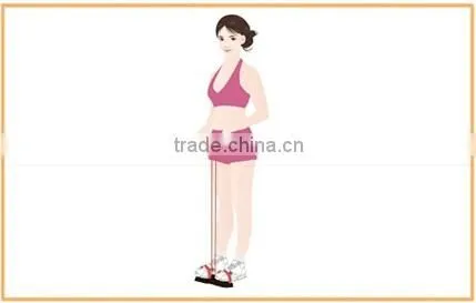 (120505)New Pedal Resistance Bands Slimming Fitness Wall Pulley Yoga Rope Latex Home Gym photo-4