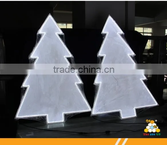 Customized Shape Laser Dot LED Acrylic Panel photo-4