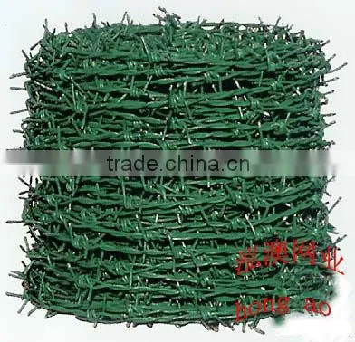 Pvc Coated Barbed Wire With Good Quality photo-4