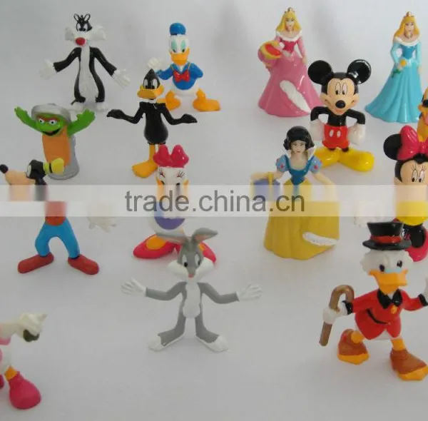 2016 Newest Custom Anime 3D Small Pvc Plastic Disney Mickey Figures photo-2