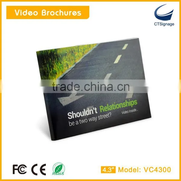 Video Brochure for Business Promotion With 4.3 Inch Screen photo-2