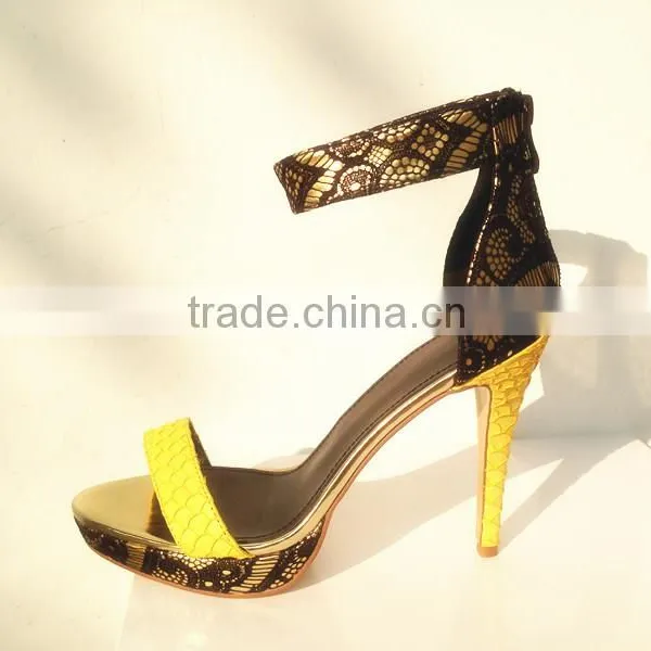 Catwalk Shoes New Style Heels for Women, Open Toe High Heel Platform Sandals Woman photo-2