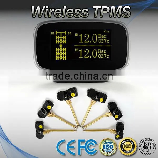 AT8232 12 Wheels Truck & Trailer TPMS for Bus and Trunk Quality Choice