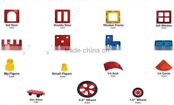 Magnetic Construction Toy Magnetic Building Blocks Set Magnetic Toys Magformers OEM Factory 100pcs photo-2