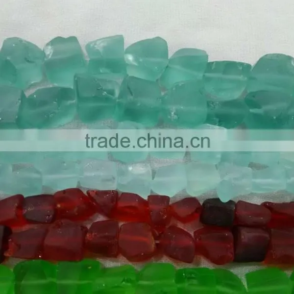 Mixed Color Glass Gemstone Rough Manufacturer photo-3