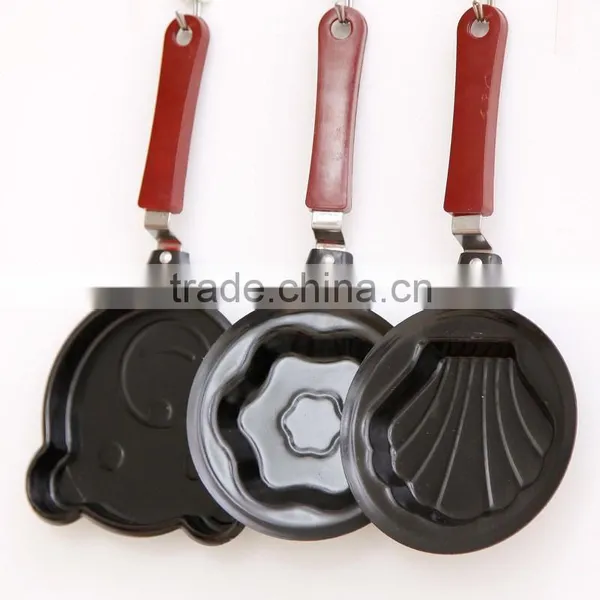 J199 Kitchen Small Size Different Types Cartoon Fried Eggs Pan photo-3
