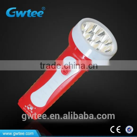 GT-8156 1.5W LED Rechargeable Crank Flashlight Charger photo-5
