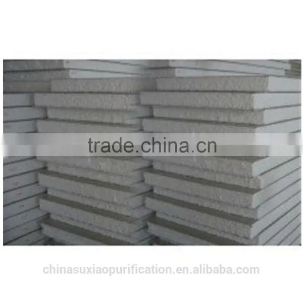 High Quality Purification Polystyrene Color Steel Plate for Cold Store