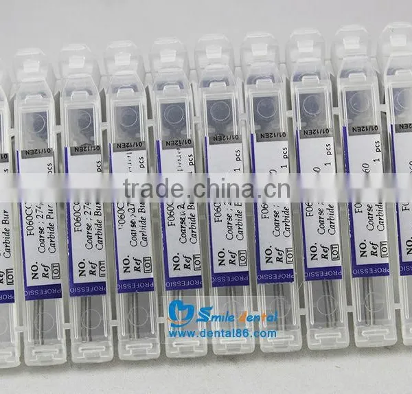 Complete Type and Size Carbide Dental Lab Burs