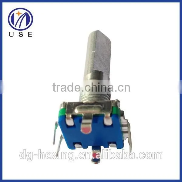 11mm Size Metal Shaft Rotary Encoder With Press Switch photo-5