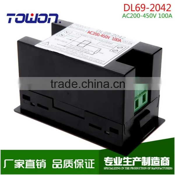 DL69-2042 AC200-450V AC100A Amp Volt 2 in 1 Combo Meter photo-2