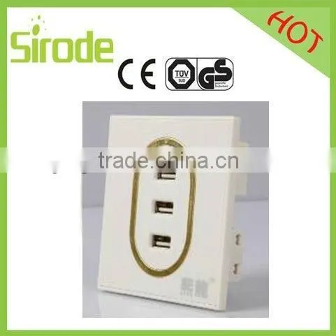 China Made Vogue Electrical Wall USB Socket