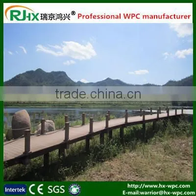 Durable Composite Decking Solid With Tongue and Groove Composite Decking photo-3