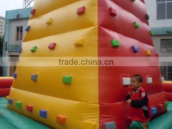 Commercial Grade Indoor Rock Climbing Wall Inflatable for Sale photo-6