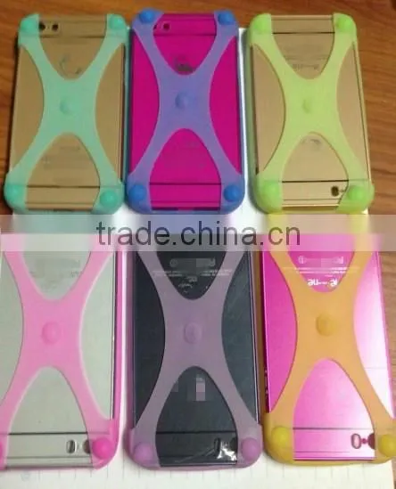 Wholesale Glow in Dark Silicon Phone Covers With Wristband Universal photo-6