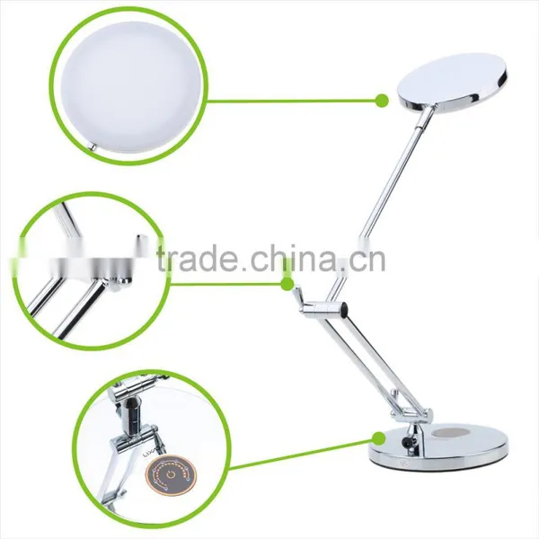 Fleible Adjustable Multi-Angles LED Lamp Eye Protection Reading Light Table Lamp Rotatable Foldable Fleible 9W LED Desk Lamps photo-3