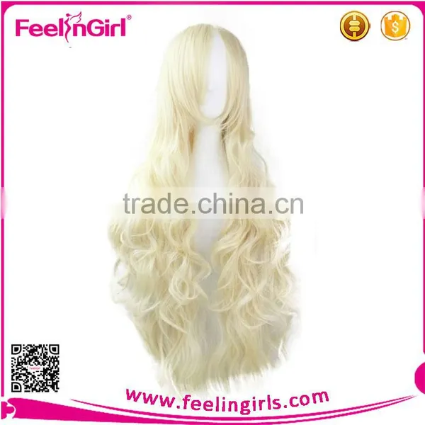 Bulk Blonde Curly Wigs Human Hair Kinky Curly Weave photo-4