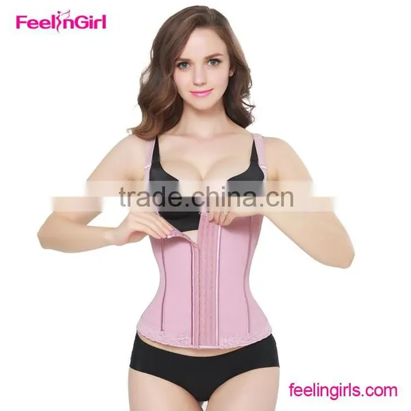 Women Sexy Latex Waist Slimming Girdle Corset photo-2