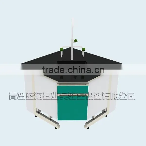 Experiment Corner Table/ Lab Furniture/ Metal Furniture Corner Bench photo-4