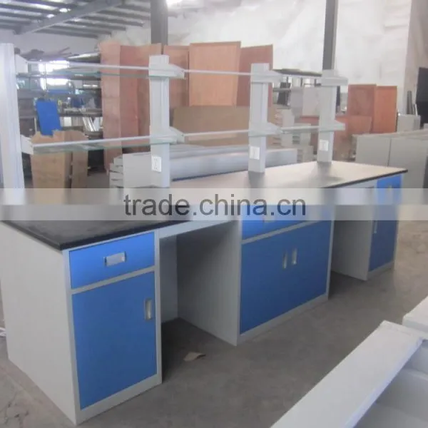 Corrosion Resistant Epoxy Resin Worktop for Laboratory Furnture Wall Bench photo-4